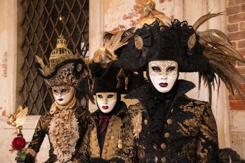 costumes du carnaval venise