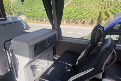 MAN Lion's Coach R09 - sièges ergonomiques inclinables et écartables 