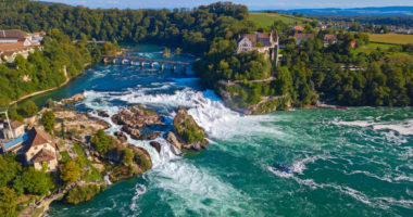 Rheinfall - the biggest waterfall in Europe