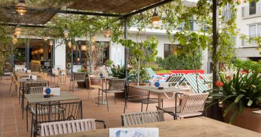 Aqua-hotel Bertran Park - bar terrasse