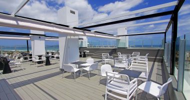 Hôtel Tonga Tower - restaurant sur le toit